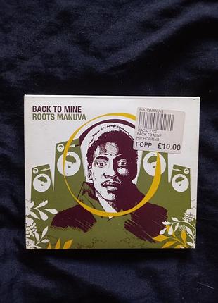 Cd альбом roots manuva – back to mine фирменный 2005 uk