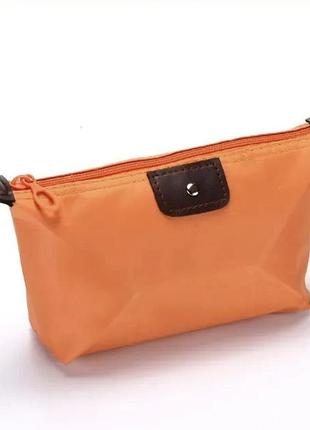 Косметичка холщова, жовтогаряча