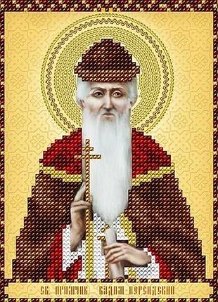 Схема для вышивки бисером иконы. святой вадим