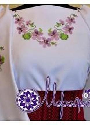 Заготівка для вишивання дитячої блузки для дівчинки