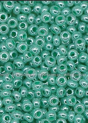 Бісер перламутровий бірюзовий 10 г, no10