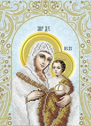 Схема для вишивання бісером ікони. віфліємська прославлена мати.