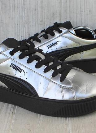 Кроссовки puma vikky platform metallic оригинал 38,5р кросівки