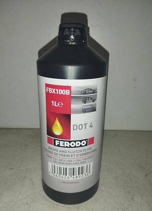 Гальмівна рідина "ferodo" dot-4 1 л