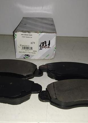Profit колодки тормозные передние ford transit 2.4di 00-