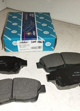 Rider колодки тормозные передние toyota camry 91-,carina e 92-,celica 93-,corolla 92-97,rav4 94-00