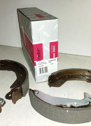 Rider колодки тормозные задние шевроле авео/aveo