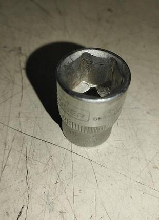Konner головка торцевая шестигранная 3/8" 15мм