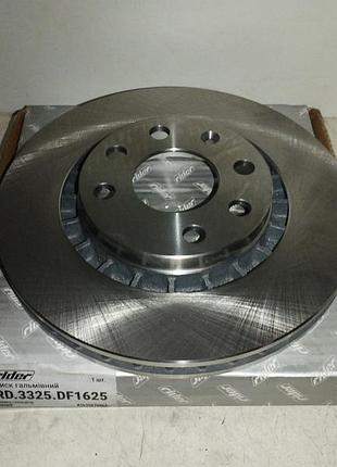 Rider диск тормозной передний деу ланос 1,6 16v r14