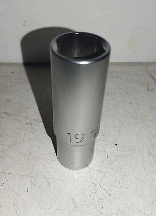 Toptul головка торцевая шестигранная удлиненная 1/2 19мм