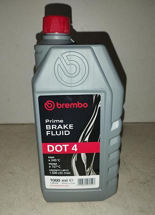 Brembo тормозная жидкость dot-4 1л
