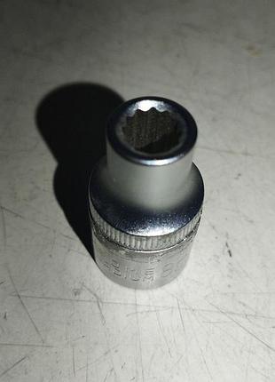 Intertool головка торцевая двенадцатигранная 1/2 8мм