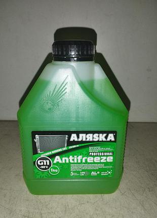 Аляска антифриз зеленый g11 (-30) 1л
