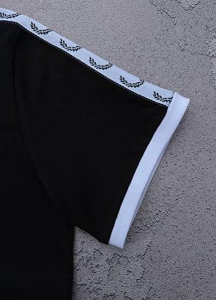 Набор fred perry фред перры лампас футболка шорты 2 пары носка в подарок5 фото