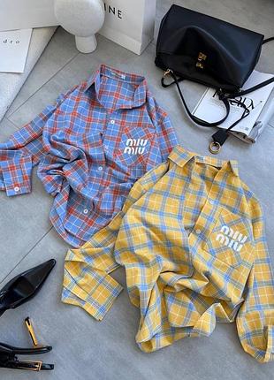 Рубашка с надписью в ассортименте