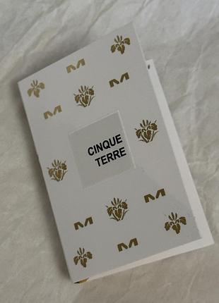 Пробник аромату mancera cinque terre