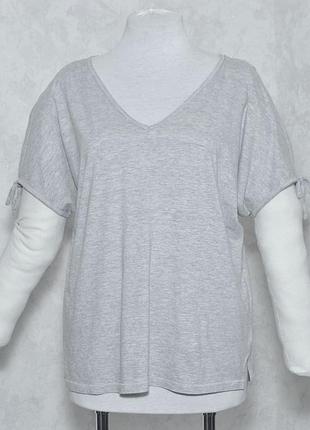 Женская меланжевая футболка от next4 фото