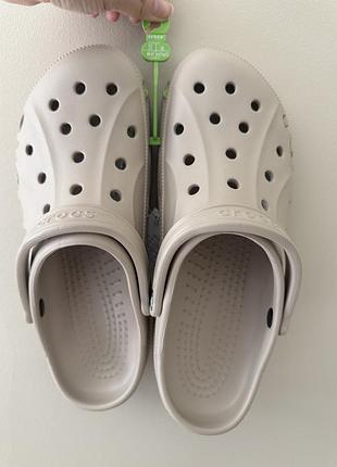 Оригінальні crocs classic clog, бежеві, р. 45