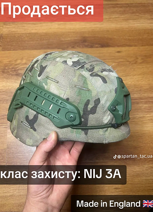 Шолом (каска) мультикам fast helmet multicam made in england