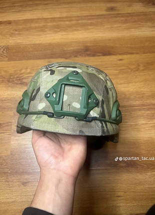 Шолом (каска) мультикам fast helmet multicam made in england2 фото