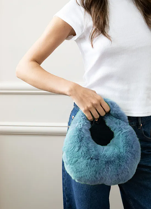 М'яка сумка зі штучного хутра misspap