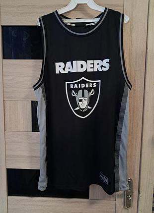 Футболка безрукавка raiders nfl