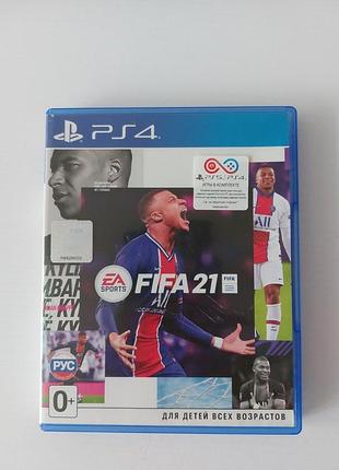 Гра ea sports fifa 21 на ps4 б/у