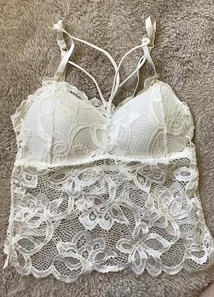 Топ з мереживом