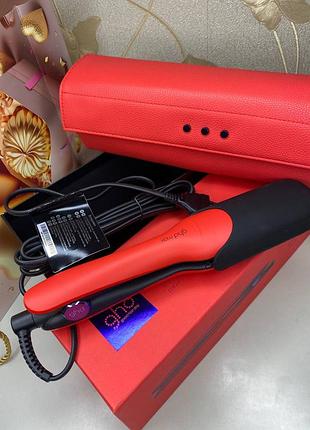 Випрямляч для волосся ghd max – limited edition (червоний колір)