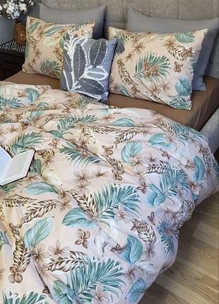 Комплект постільної білизни пальма, cotton