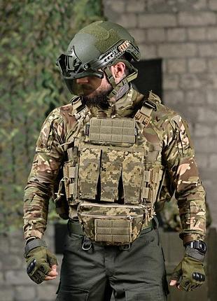 Плитоноска 4 точки скидання attack premium   піксель