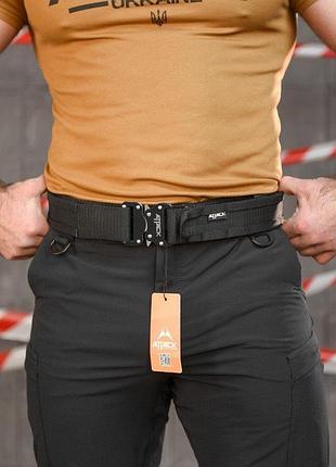 Тактический ремень ranger belt attack black — надежность и прочность в каждом элементе