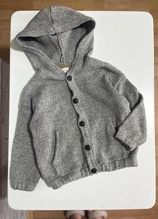Кардиган вʼязаний zara