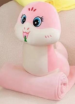 Іграшка-плед-подушка 3в1