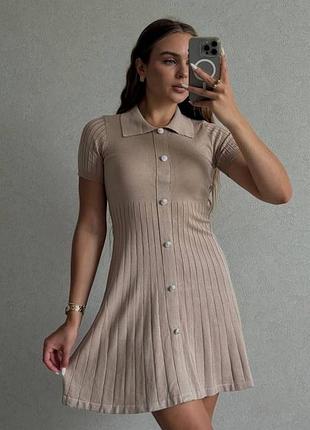 Сукня з трикотажу