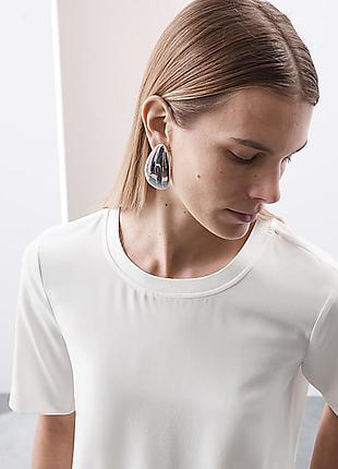 Топ из натурального шелка autograph