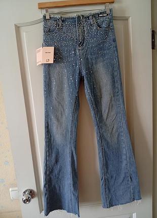 Джинси miu miu