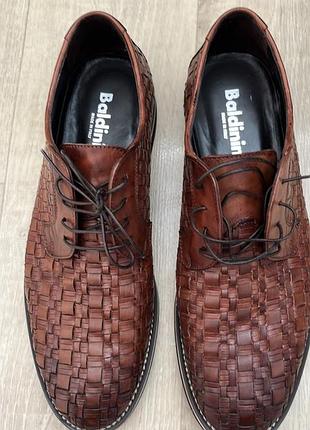 Чоловічі туфлі baldinini 44 розмір 29,5 устілка