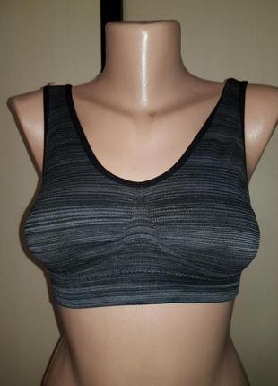 Топ спорт сірий