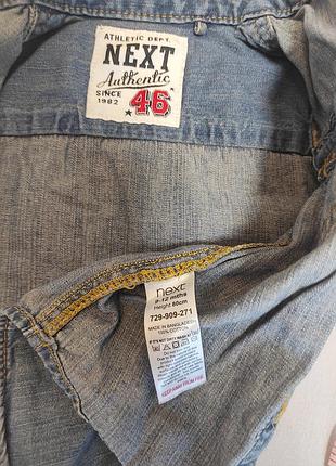 Сорочка джинсова для хлопчика 80 2