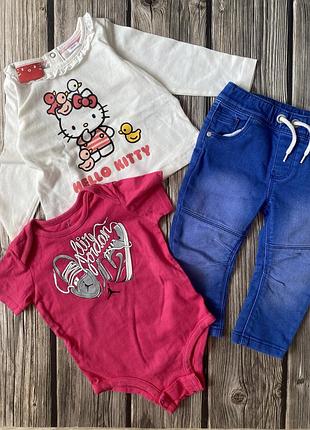 Набір речей на дівчинку 3-6 місяців