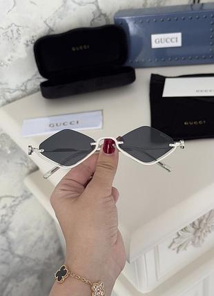 Солнцезащитные очки ромб люкс бренд тренд 2025