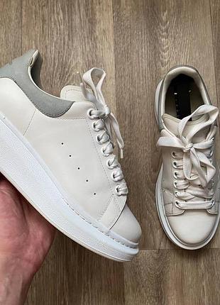 Кросівки alexander mcqueen oversized sneaker white eu 37.5