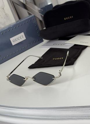 Солнцезащитные очки ромб люкс бренд тренд 2025 полный комплект