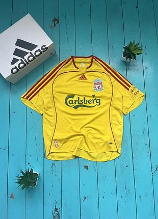 Вінтажна футболка adidas india liverpool 2006, розмір s, vintage jersey