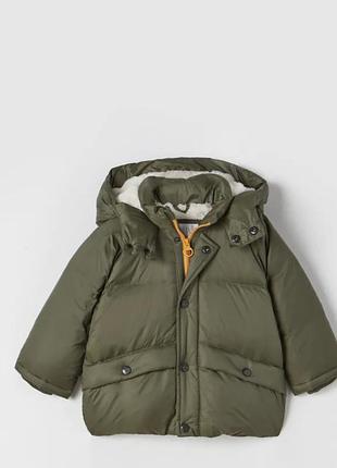 Пуховик zara