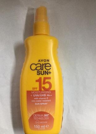 Сонцезахисний лосьйон-спрей з spf 15 avon (150 мл)