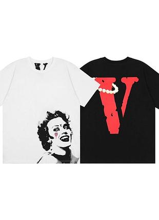 Футболки в-лон & мерлін манро. футболки vlone & marilyn monroe vampire. s-xl
