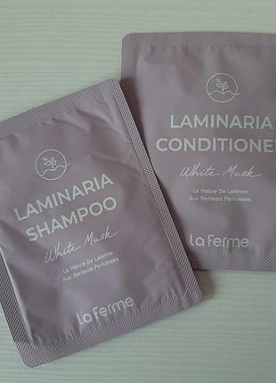 Шампунь и кондиционер la ferme 7 ml