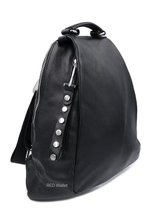 Рюкзак жіночий шкіряний polina &amp; eiterou 19001 black